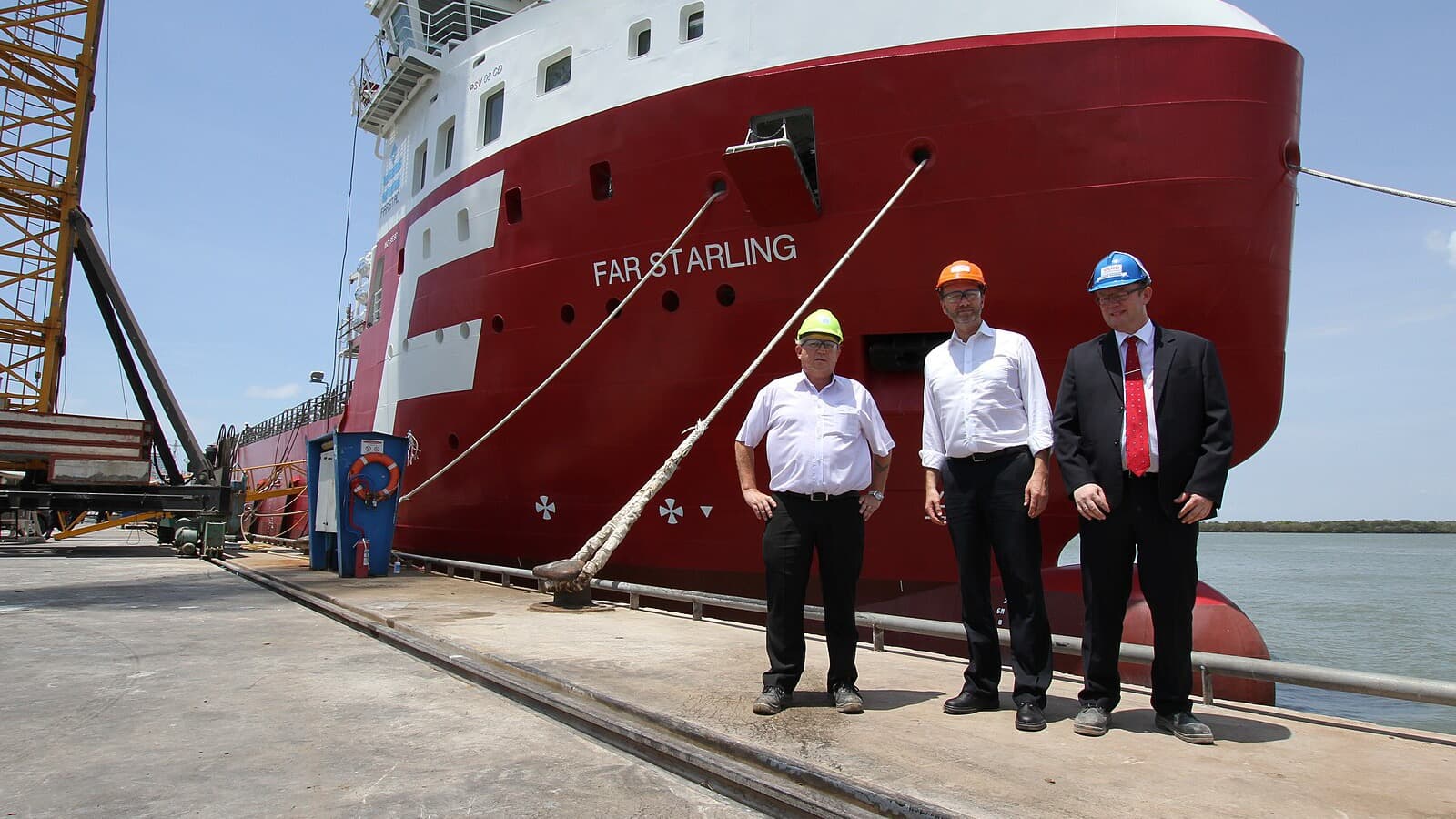Tàu dịch vụ Far Starling tại cảng Vũng Tàu trong bối cảnh vận hành logistics thực tế