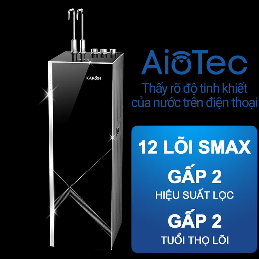 Sản phẩm Karofi thật trong hệ thống vận hành Golden Sea AI