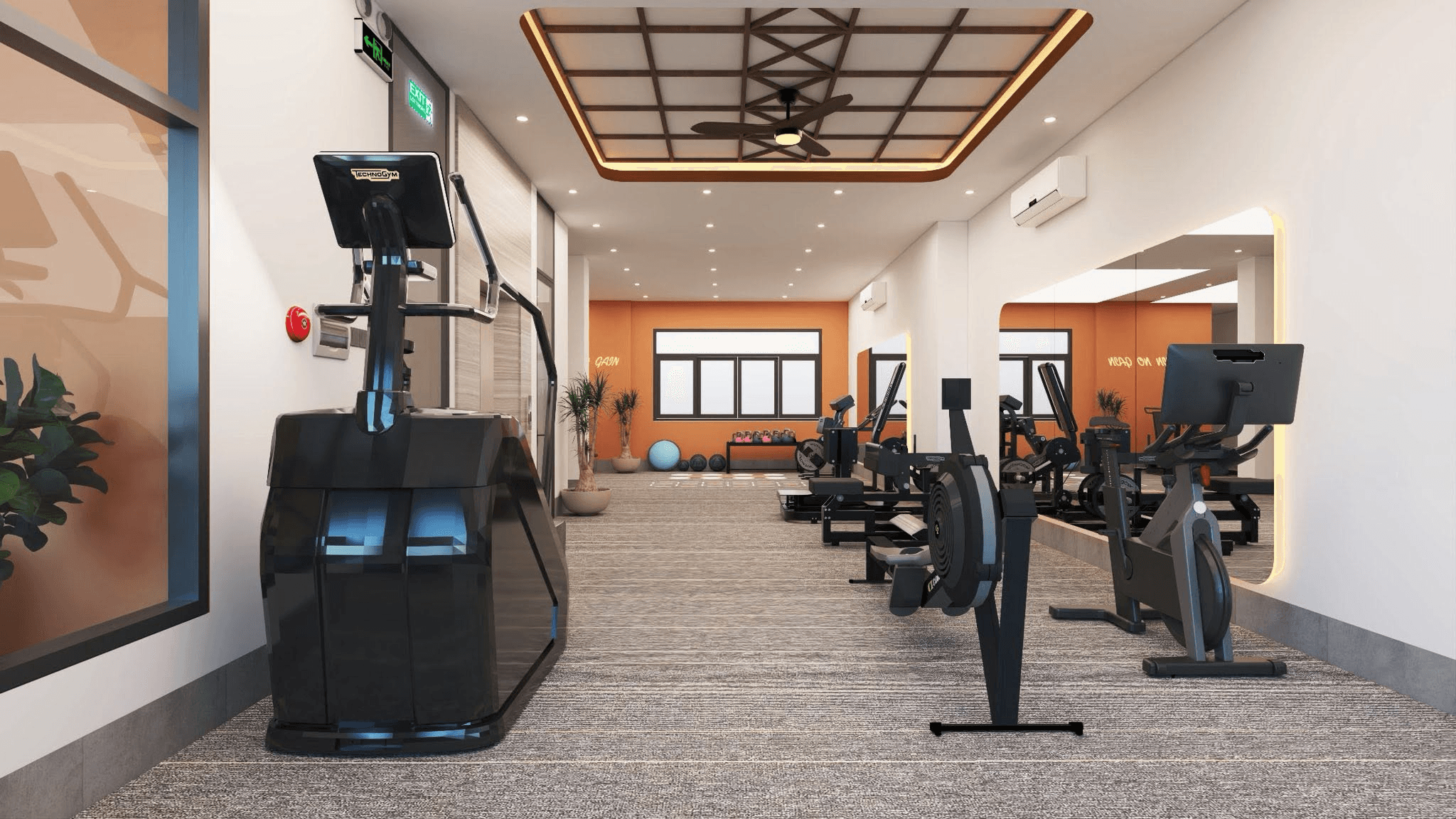Không gian cardio thật tại FoxFit Vũng Tàu