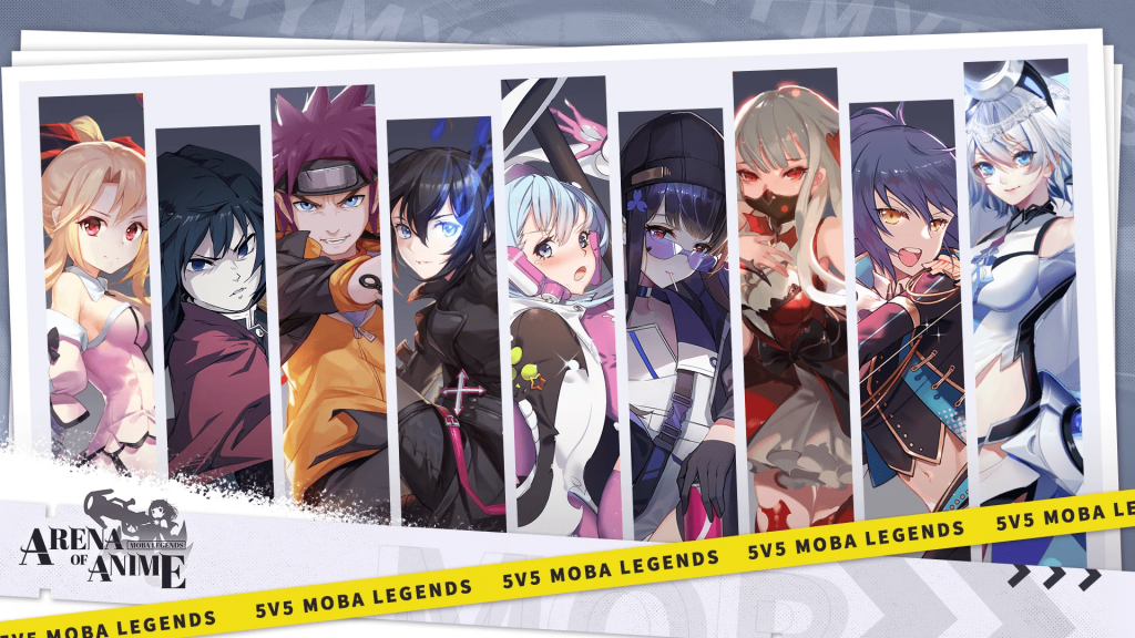 Arena-of-Anime-MOBA-Legends-golden-sea-studio