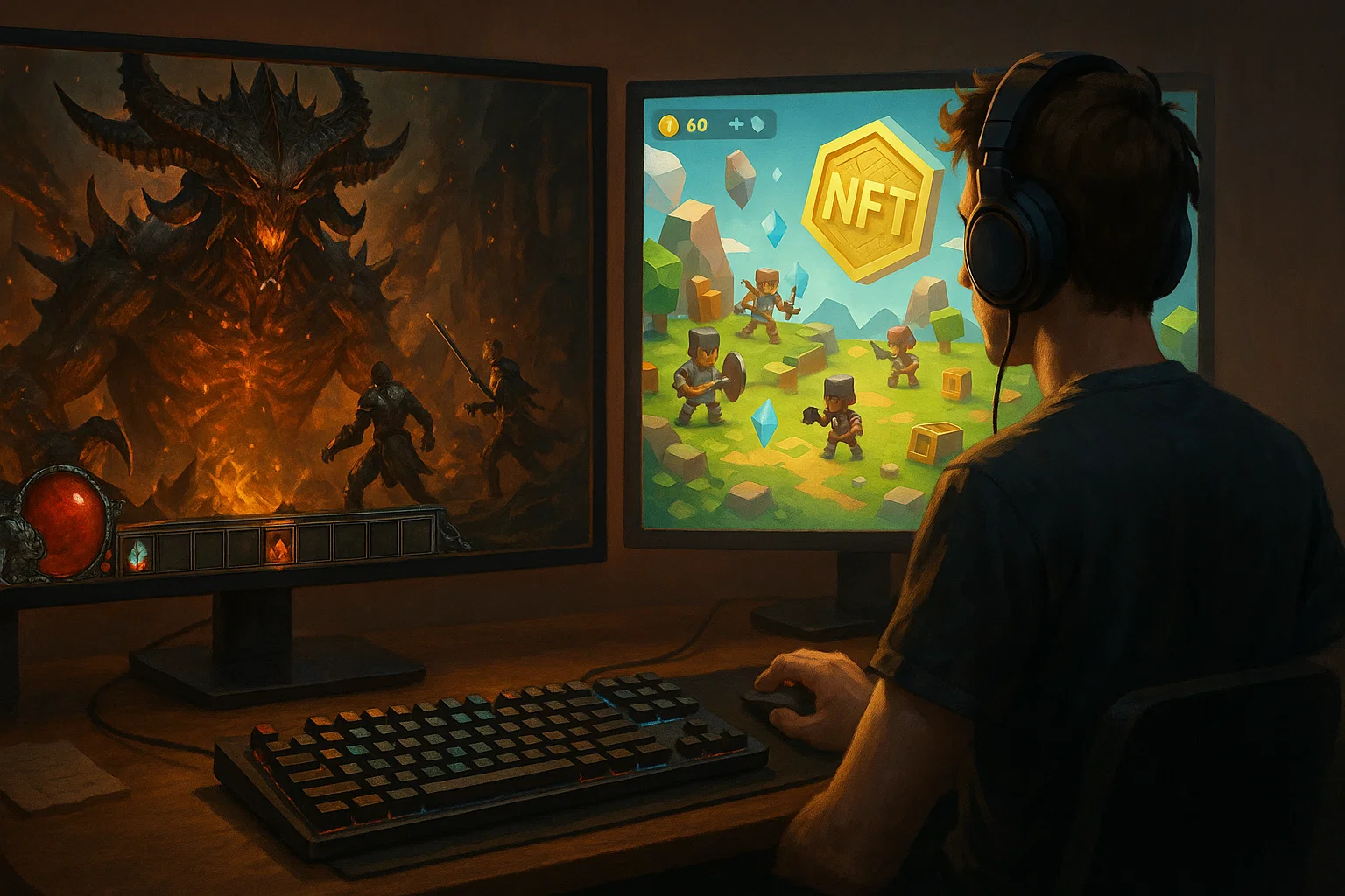 Gaming Universe Shifts: From Diablo’s Demons to NFT Battlefields
