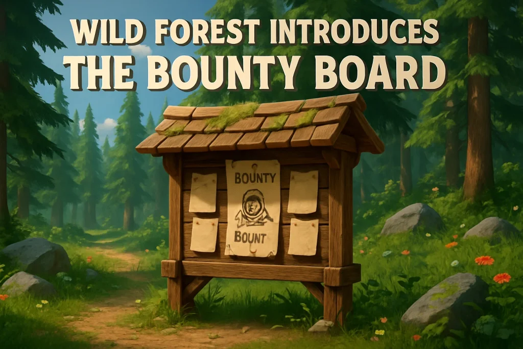 Wild Forest Introduces The Bounty Board